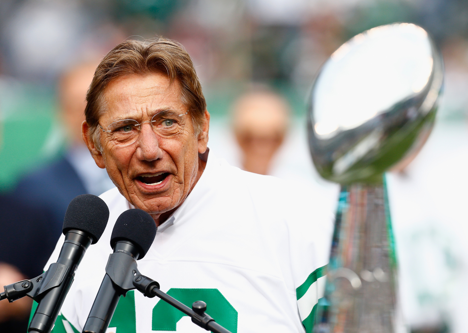 October 14, 2018 - East Rutherford, New Jersey, U.S. - Joe Namath