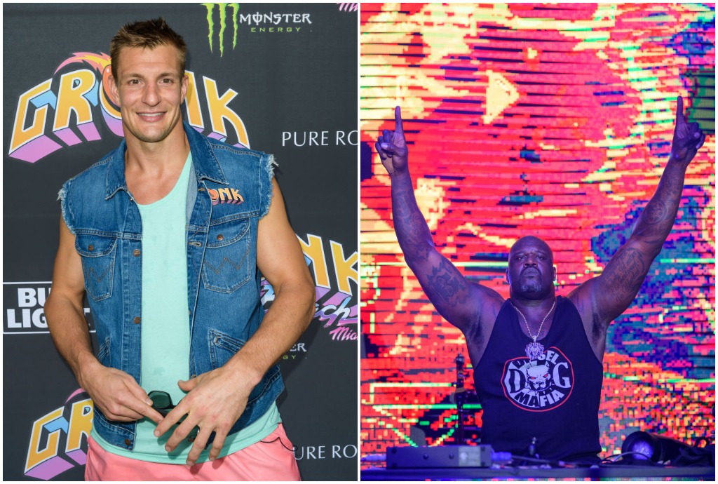 Rob Gronkowski and Shaquille O'Neal are Putting Their Partying