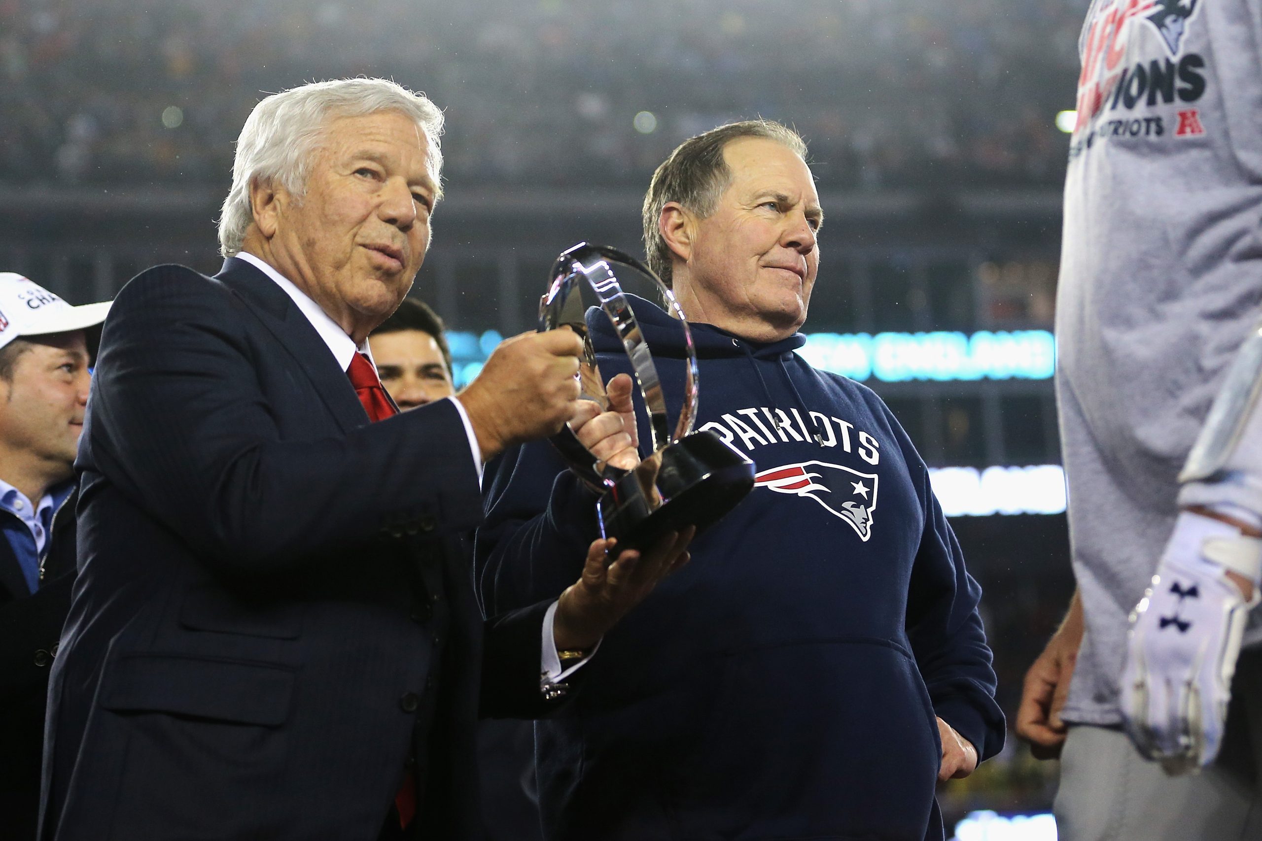 Robert Kraft and Bill Belichick