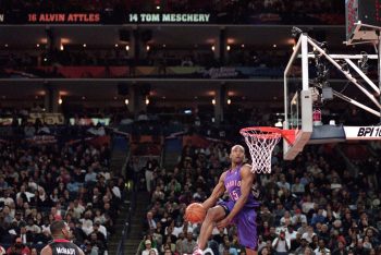 Vince Carter's best slam dunks apparently took place in practice.