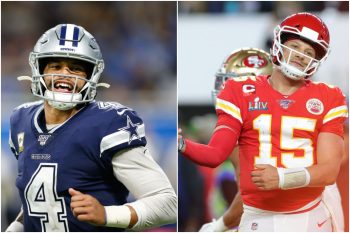 Dak Prescott and Patrick Mahomes will be two of the highest-paid quarterbacks in the NFL in 2020.