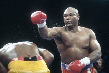 George Foreman Mike Tyson Roy Jones