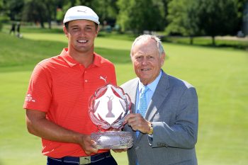 Jack Nicklaus and Bryson DeChambeau