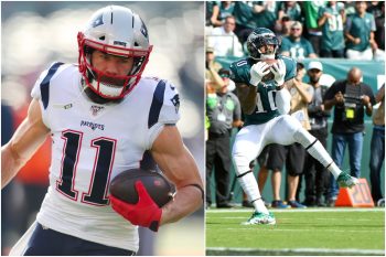 Julian Edelman and DeSean Jackson can learn a lot about each other if they meet up for burgers and uncomfortable conversations like Edelman proposed.