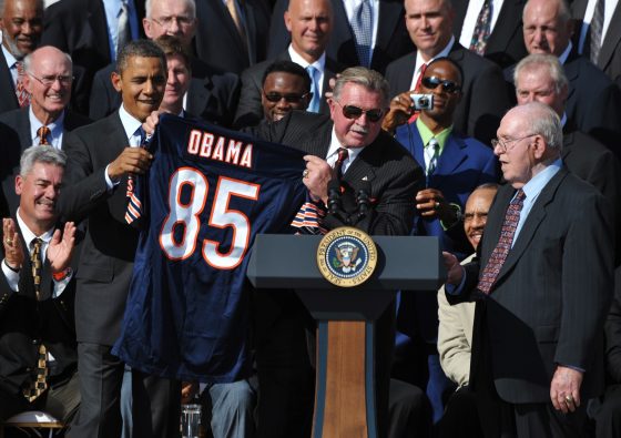 Mike Ditka could have run against Barack Obama in 2004, but decided against it.