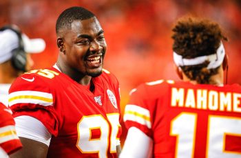 Patrick Mahomes and Chris Jones are stars for the Chiefs.