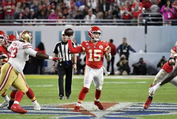 Kansas City Chiefs quarterback Patrick Mahomes has worn number 15 since he entered the NFL.