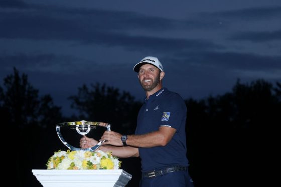 Dustin Johnson hits a tiny white ball around a field for a living, but he has the chance to earn $18.4 million in the short span of 15 days.