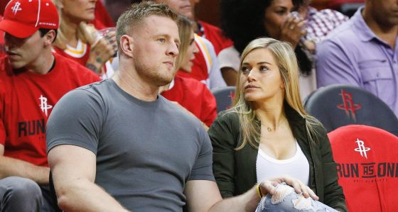 J.J. Watt and wife Kealia Ohai