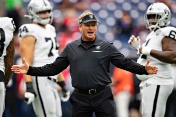 Jon Gruden pulled a sick COVID-19 joke on the Raiders in a strange effort to prepare for the 2020 NFL season.