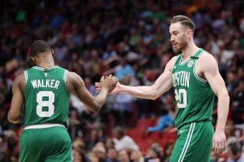 The Boston Celtics set a rare scoring record even with Kemba Walker sidelined with a knee injury.