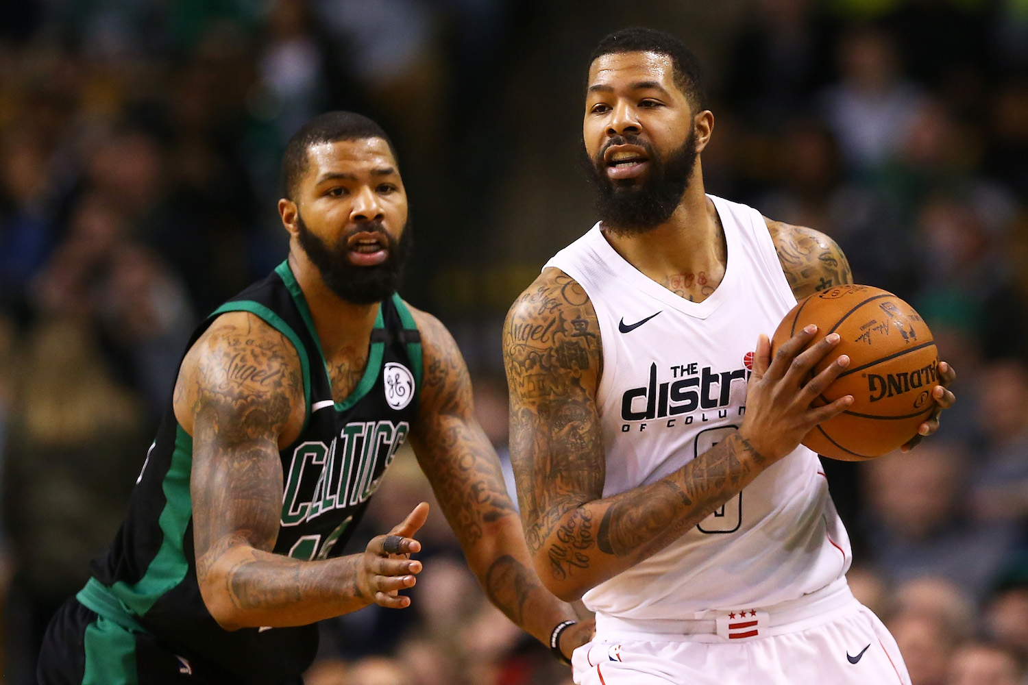 Boston Celtics' Marcus Morris would like Markieff Morris in Boston