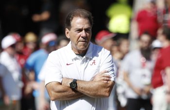 Nick Saban, Alabama Crimson Tide football coach