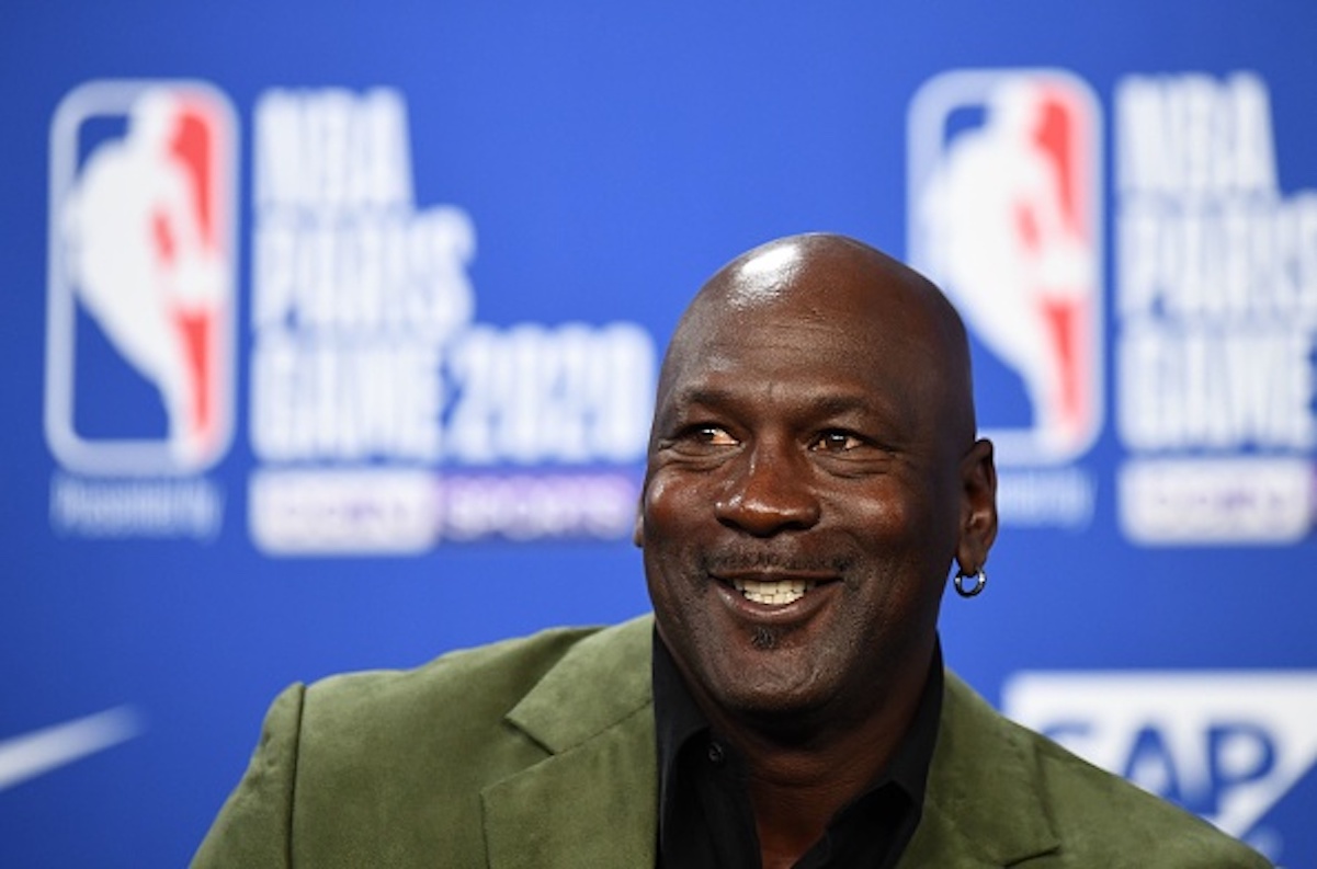 recent photo of michael jordan