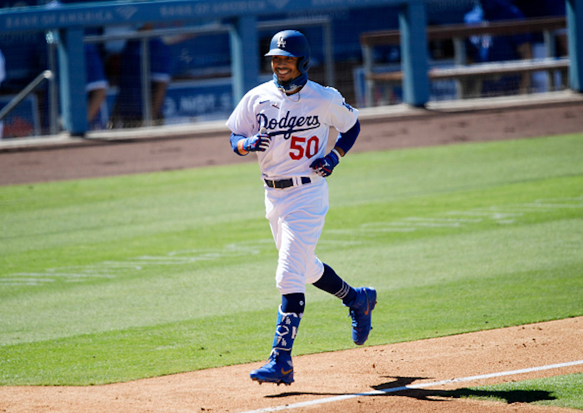  Outerstuff Mookie Betts Los Angeles Dodgers #50 Little