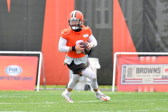 Baker Mayfield has changed his stance on what he'll do during the national anthem.