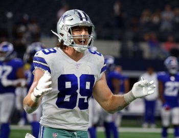 The Dallas Cowboys suffered a brutal blow to their offense with starting tight end Blake Jarwin tearing his ACL in Sunday's loss.