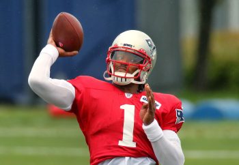 New England Patriots Quarterback Cam Newton