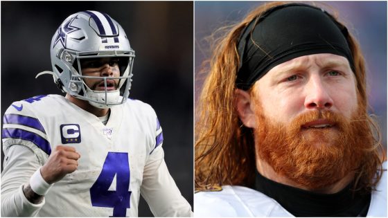 On Sunday, Dak Prescott and Hayden Hurst put aside their differences to focus on something bigger than football.