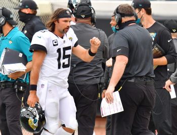 Gardner Minshew faces Ryan Fitzpatrick on Thursday in battle of facial-haired quarterbacks.