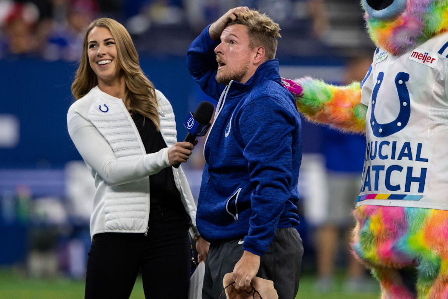 The Athletic on X: Before Pat McAfee was a media mogul, he was the Colts  punter who could say (and do) just about anything. Old teammates and  coaches recall tales from his