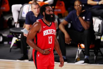 James Harden Rockets shaving beard