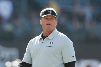 Las Vegas Raiders Head Coach Jon Gruden