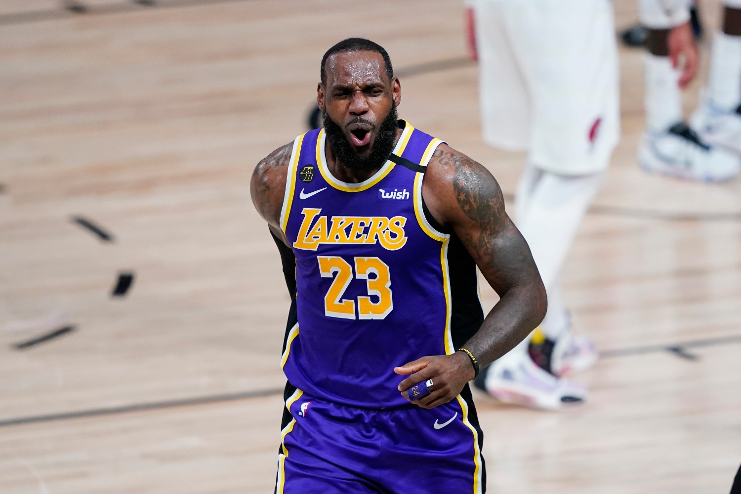 LeBron James Reveals His Secret to Staying Sane in the NBA Bubble