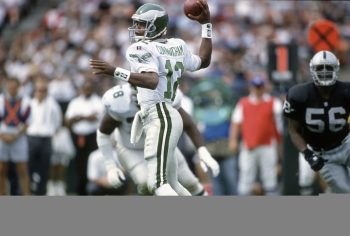 Randall Cunningham jokingly talks comeback.