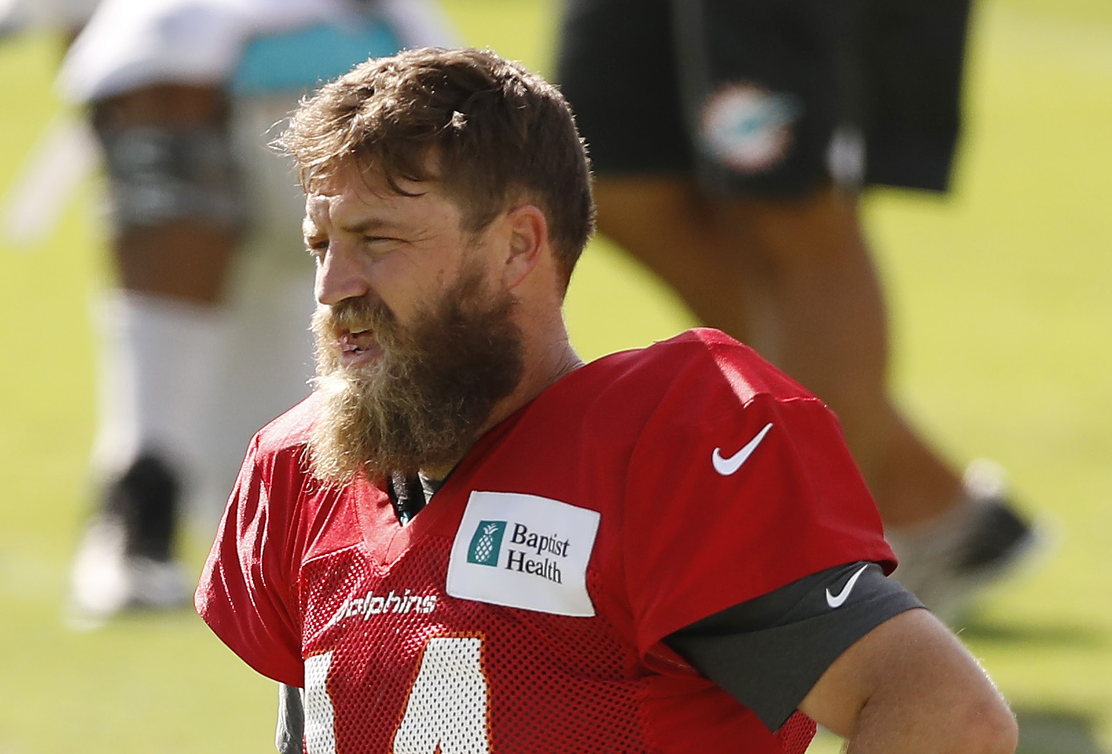 QB Ryan Fitzpatrick, forever a favorite of Bills Mafia, appears