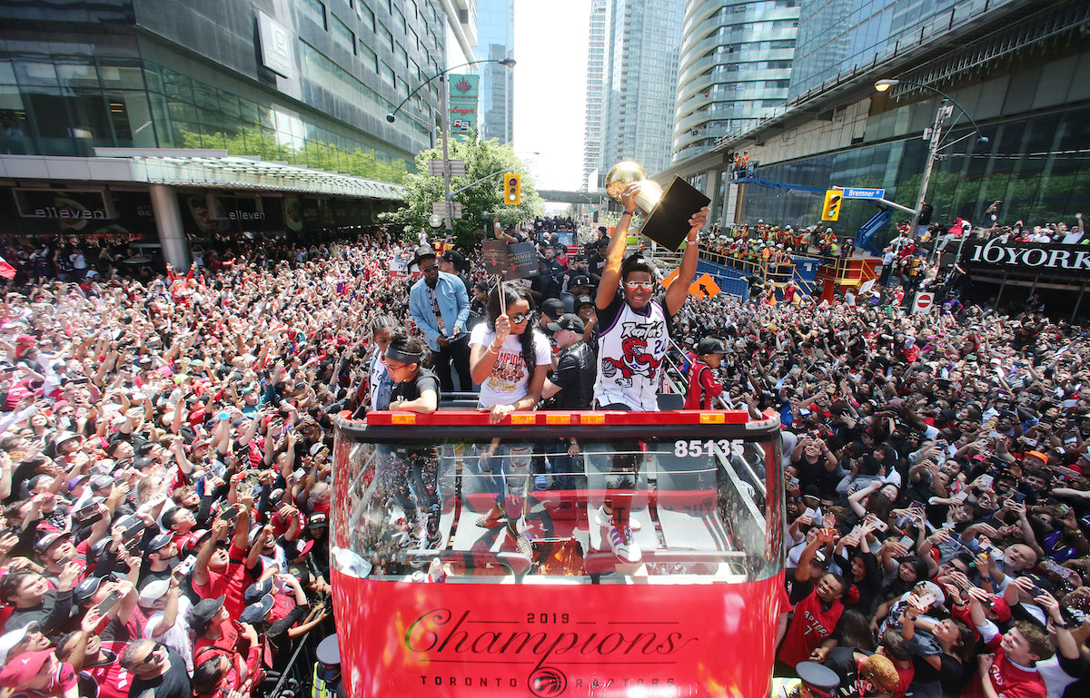 Toronto Victory Parade in 2019