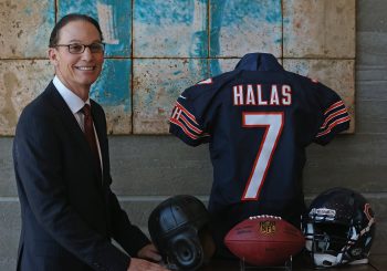 Why are the Chicago Bears uniforms Black and Orange?