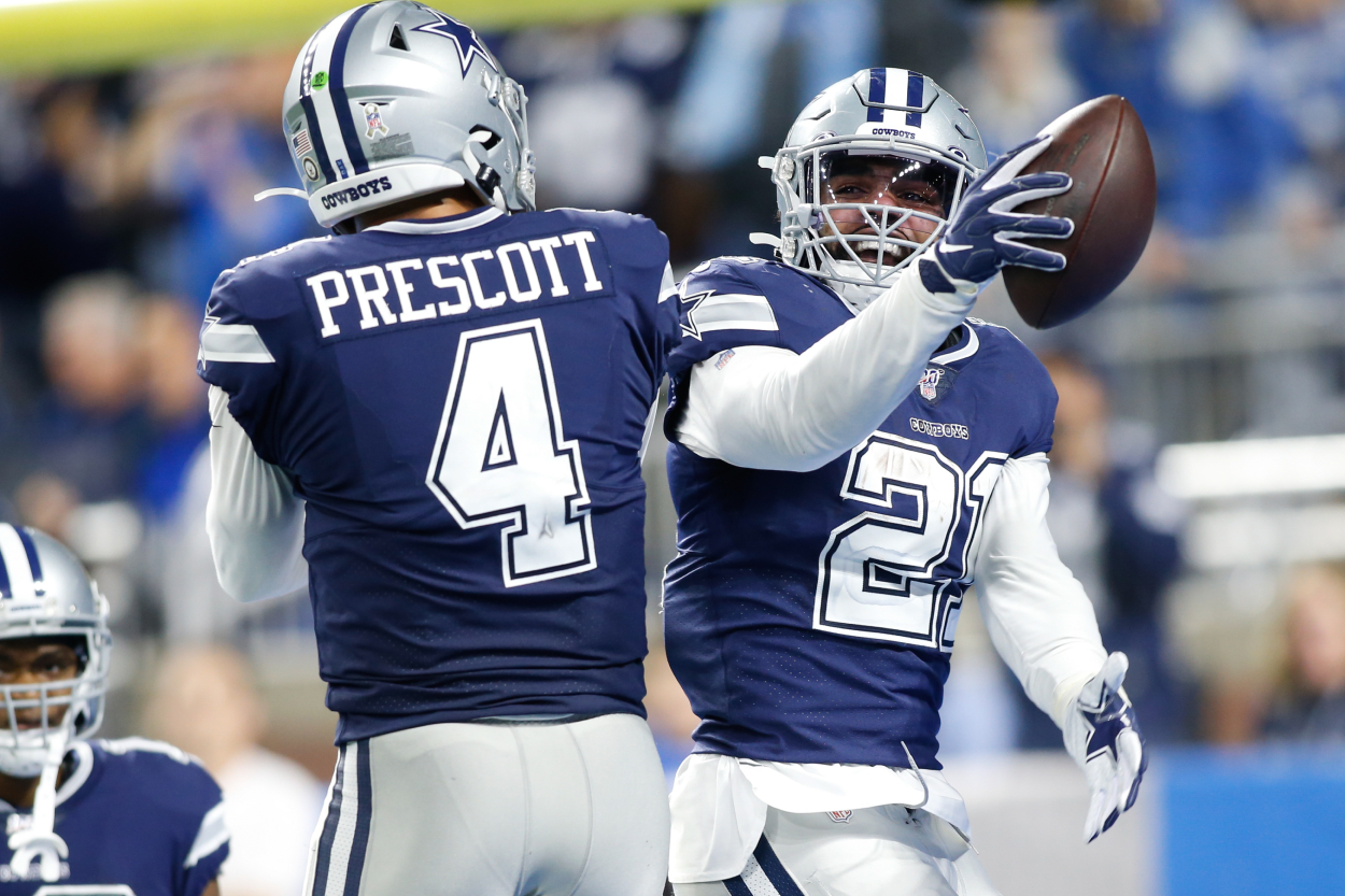 Ezekiel Elliott And Dak Prescott Met For The First Time In An Unexpected Way