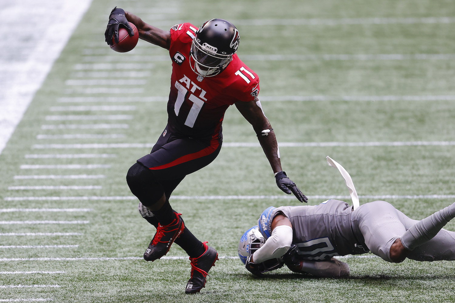 The Atlanta Falcons have turned Julio Jones - their $71 million