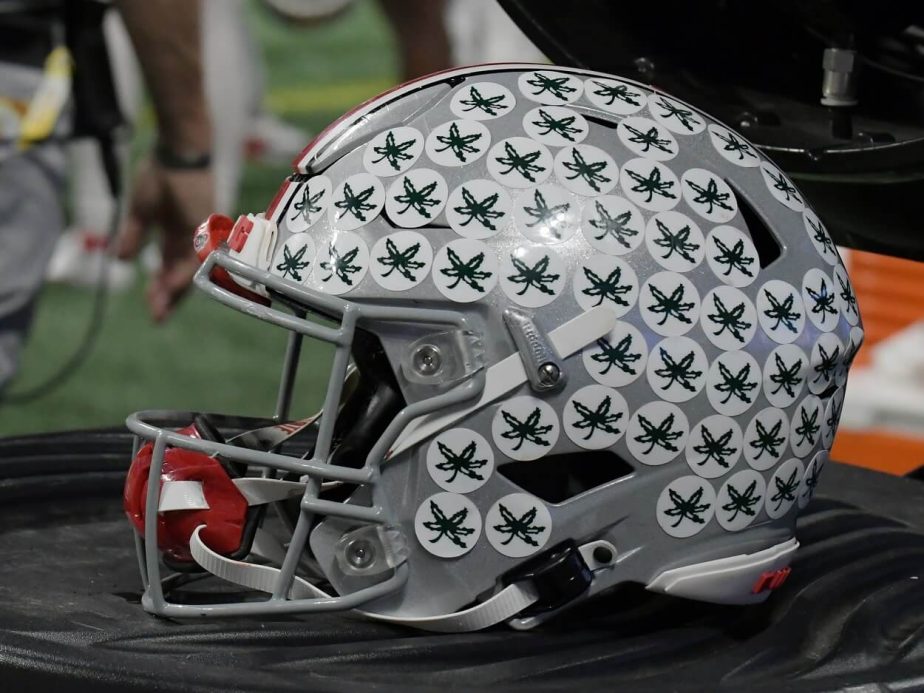 Why Does Ohio State Put Stickers on Its Football Helmets ...