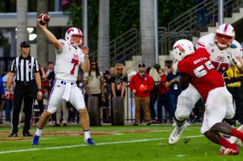 Shane Buechele wanted to be like his father, but then football happened.