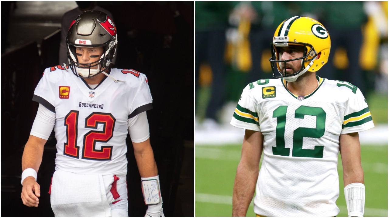 Tom Brady vs. Green Bay Packers during his NFL Hall of Fame career