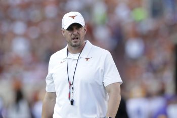 Tom Herman of the Texas Longhorns