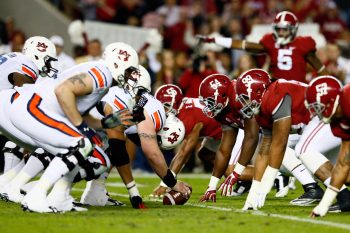 Iron Bowl featuring Auburn vs Alabama