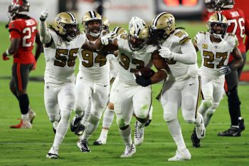 The New Orleans Saints and the Buffalo Bills each made a statement in Week 9, while the Tampa Bay Buccaneers flopped with Antonio Brown.