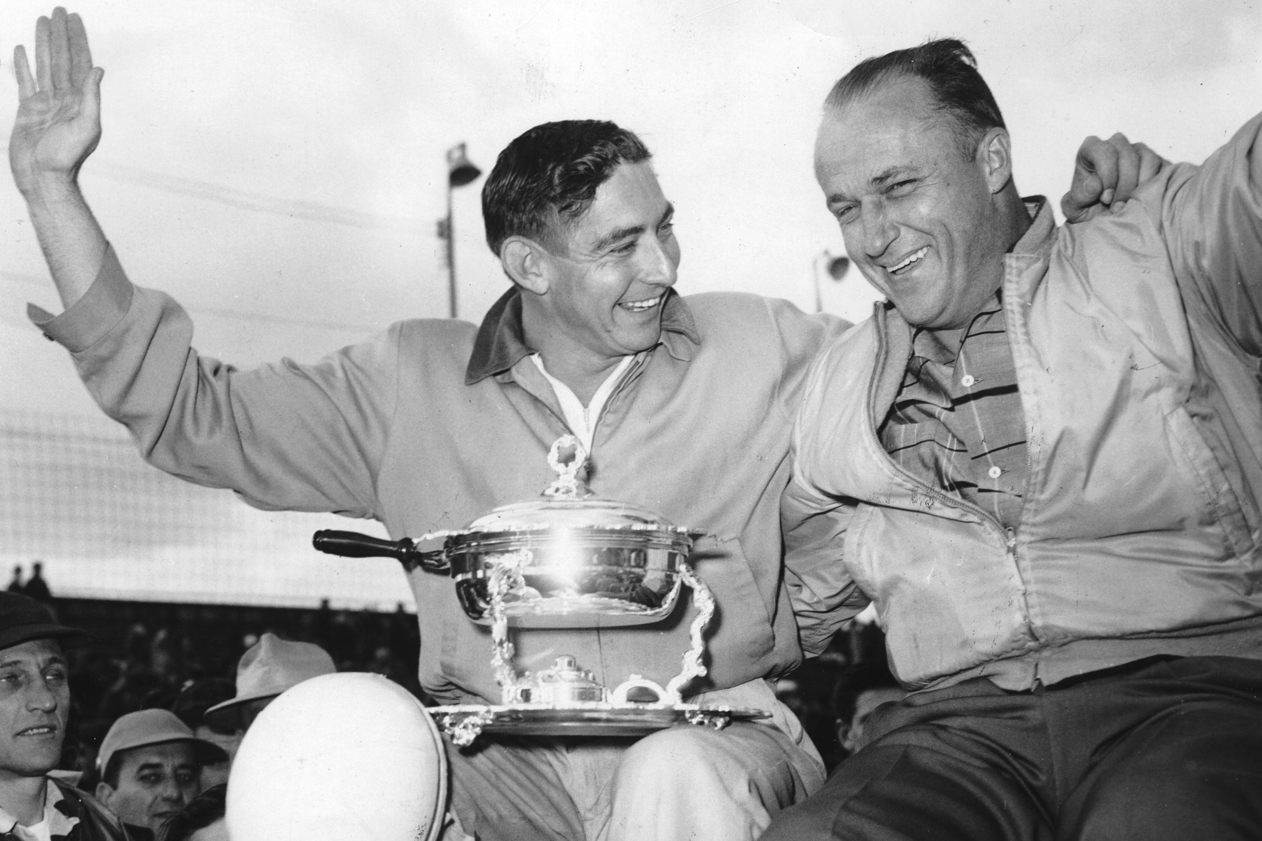 Glen “Fireball” Roberts after the 1963 NASCAR Cup win