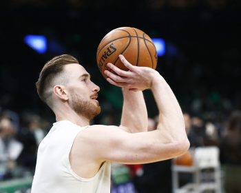 The Celtics' Gordon Hayward