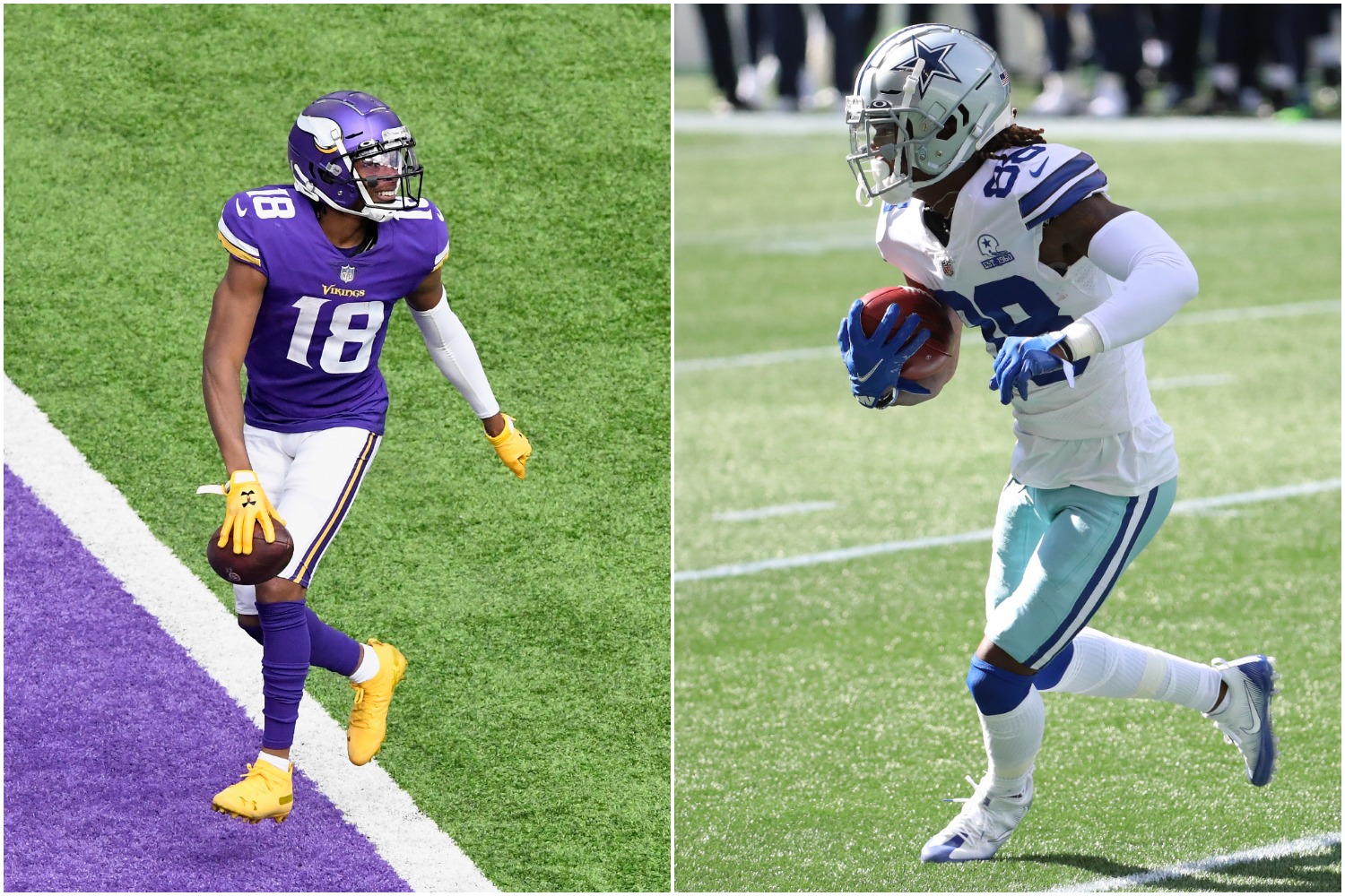 Comparing Cowboys' CeeDee Lamb, Vikings' Justin Jefferson ahead of marquee  WR matchup