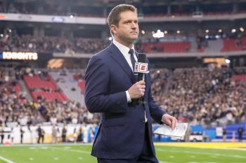 ESPN sideline reporter Todd McShay