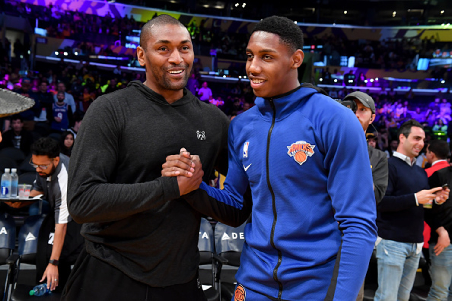 Metta World Peace Missed His Shot at Being Drafted by the New York Knicks  by Making an Immature Mistake