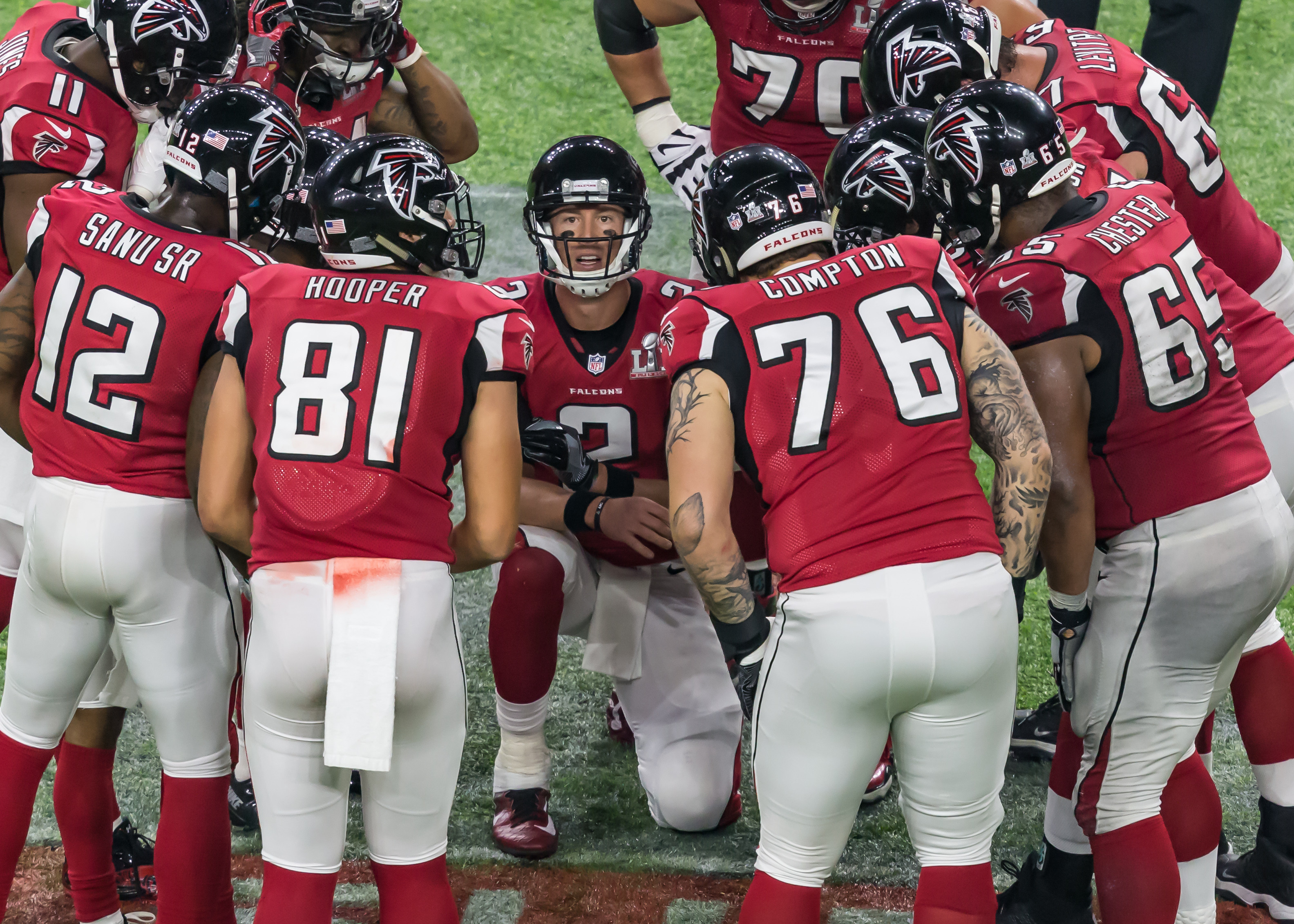 A historic collapse: The Atlanta Falcons blew a 28-3 lead in the Super Bowl