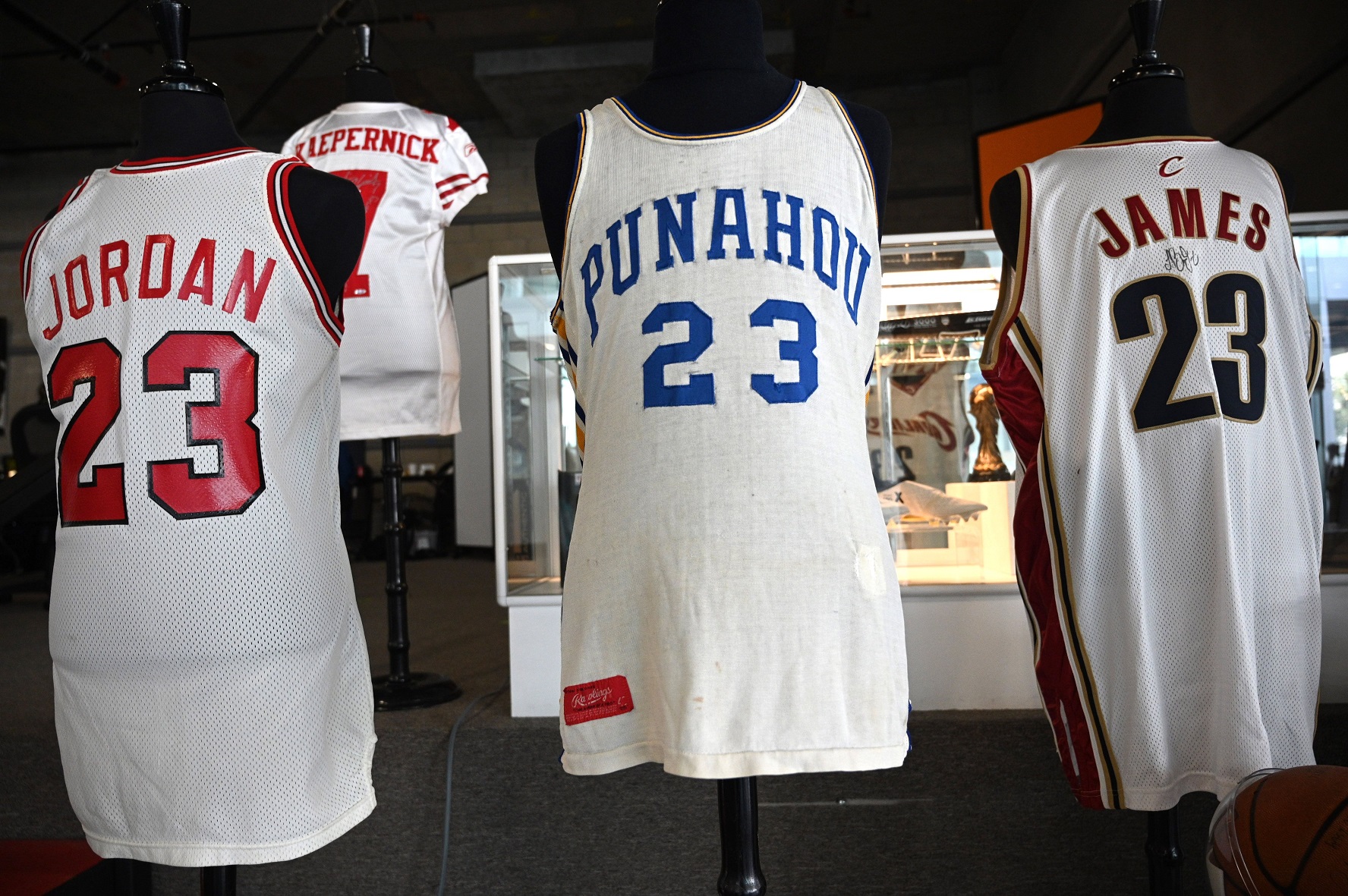 Barack Obama's high school jersey