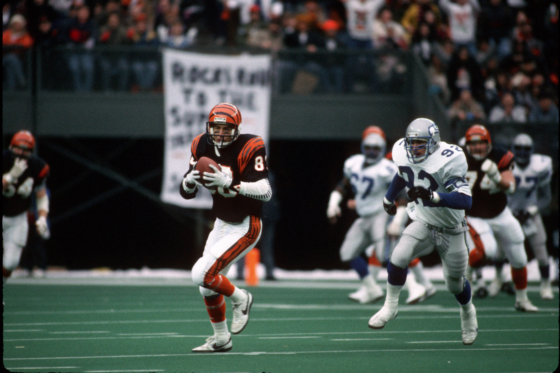 Cris Collinsworth NBC football announcer, former Cincinnati Bengals WR