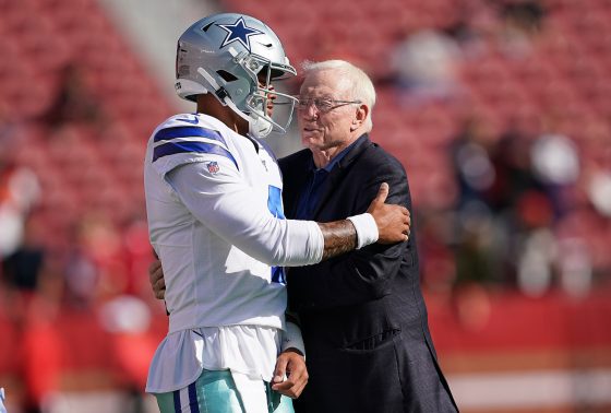 Jerry Jones wants Dak Prescott to run less when he returns to the girdiron.