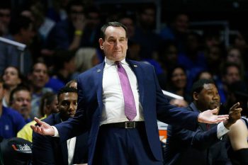 Mike Krzyzewski and the Duke Blue Devils haven't started so hot this year, and now Coach K is questioning if the season should continue.